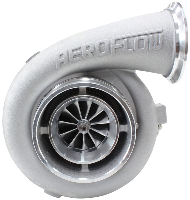 Aeroflow Performance External Wastegate, T4 Twin Entry Inlet Flange, V-Band Exhaust Flange BOOSTED 7075 T4 1.15 Turbocharger 950HP, Natural Cast Finish AF8005-4004 Autofit