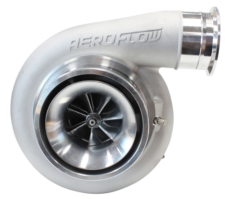 Aeroflow Performance External Wastegate, T4 Twin Entry Inlet Flange, V-Band Exhaust Flange BOOSTED 7575 T4 1.10 Turbocharger 1050HP, Natural Cast Finish AF8005-4017 Autofit