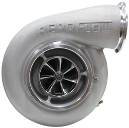 Aeroflow Performance External Wastegate, T4 Twin Entry Inlet Flange, V-Band Exhaust Flange BOOSTED 7575 T4 1.10 Turbocharger 1050HP, Natural Cast Finish AF8006-4017 Autofit