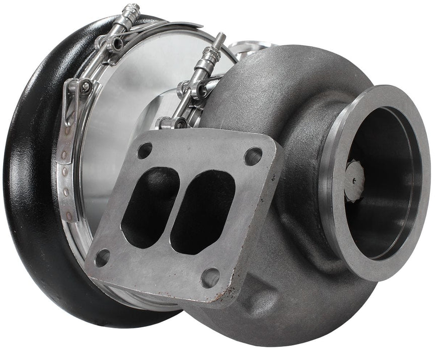 Aeroflow Performance External Wastegate, T4 Twin Entry Inlet Flange, V-Band Exhaust Flange BOOSTED 7588 T4 1.25 Turbocharger 1500HP, Hi Temp Black Finish AF8005-4027BLK Autofit