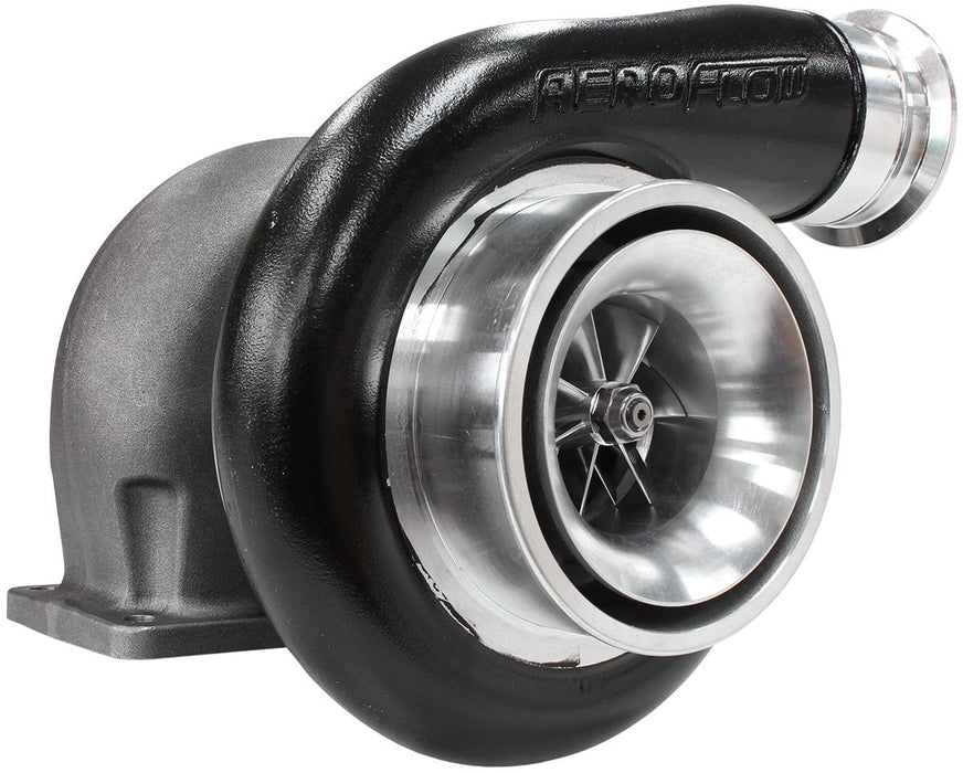 Aeroflow Performance External Wastegate, T4 Twin Entry Inlet Flange, V-Band Exhaust Flange BOOSTED 7588 T4 1.25 Turbocharger 1500HP, Hi Temp Black Finish AF8005-4027BLK Autofit