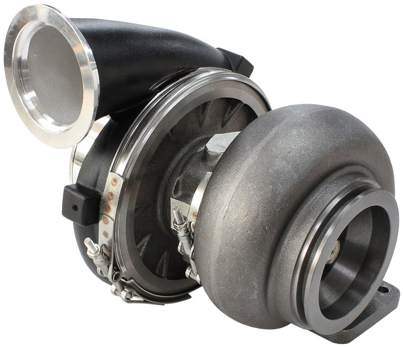 Aeroflow Performance External Wastegate, T4 Twin Entry Inlet Flange, V-Band Exhaust Flange BOOSTED 7675 T4 1.15 Turbocharger 1120HP, Hi Temp Black Finish AF8005-4005BLK Autofit