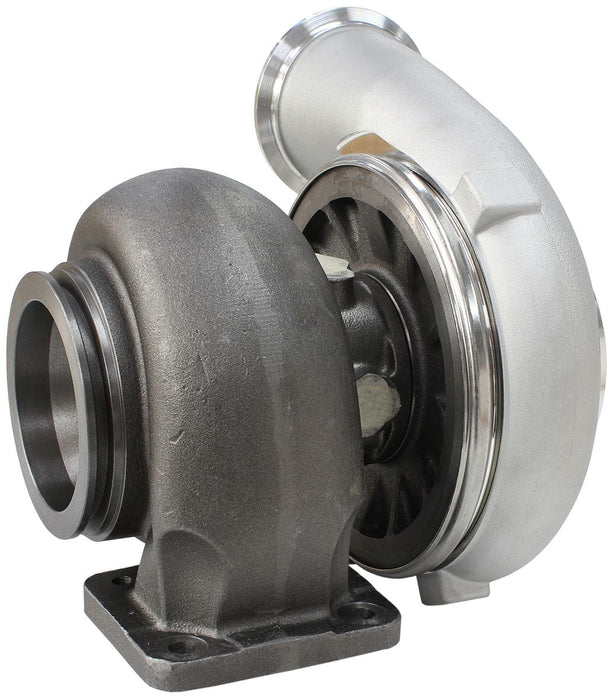 Aeroflow Performance External Wastegate, T4 Twin Entry Inlet Flange, V-Band Exhaust Flange BOOSTED 7675 T4 1.15 Turbocharger 1120HP, Natural Cast Finish AF8005-4005 Autofit
