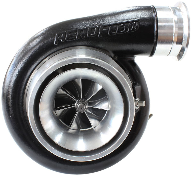 Aeroflow Performance External Wastegate, T4 Twin Entry Inlet Flange, V-Band Exhaust Flange BOOSTED 8075 T4 1.10 Turbocharger 1250HP, Hi Temp Black Finish AF8005-4018BLK Autofit