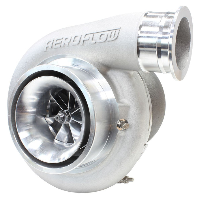 Aeroflow Performance External Wastegate, T4 Twin Entry Inlet Flange, V-Band Exhaust Flange BOOSTED 8075 T4 1.10 Turbocharger 1250HP, Natural Cast Finish AF8005-4018 Autofit
