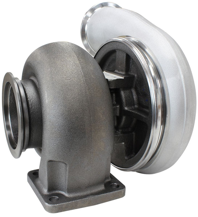 Aeroflow Performance External Wastegate, T4 Twin Entry Inlet Flange, V-Band Exhaust Flange BOOSTED 8075 T4 1.10 Turbocharger 1250HP, Natural Cast Finish AF8006-4018 Autofit