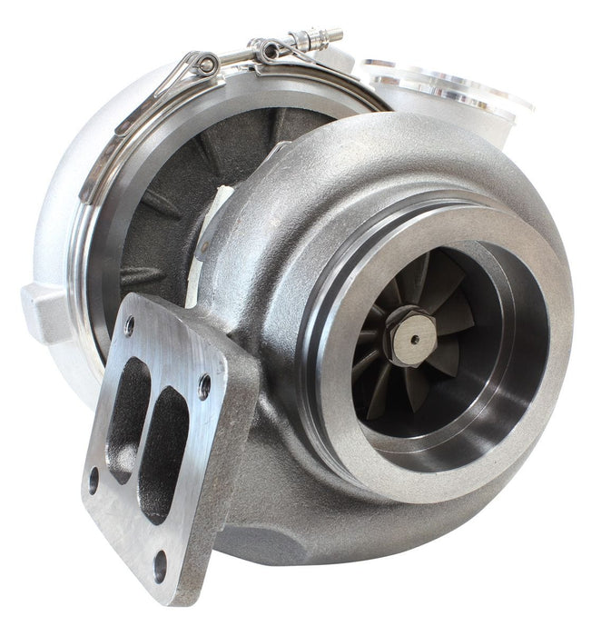 Aeroflow Performance External Wastegate, T4 Twin Entry Inlet Flange, V-Band Exhaust Flange BOOSTED 8077 T4 1.15 Turbocharger 1250HP, Natural Cast Finish AF8005-4007 Autofit