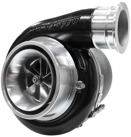 Aeroflow Performance External Wastegate, T4 Twin Entry Inlet Flange, V-Band Exhaust Flange BOOSTED 8888 T4 1.25 Turbocharger 1600HP, Hi Temp Black Finish AF8005-4001BLK Autofit
