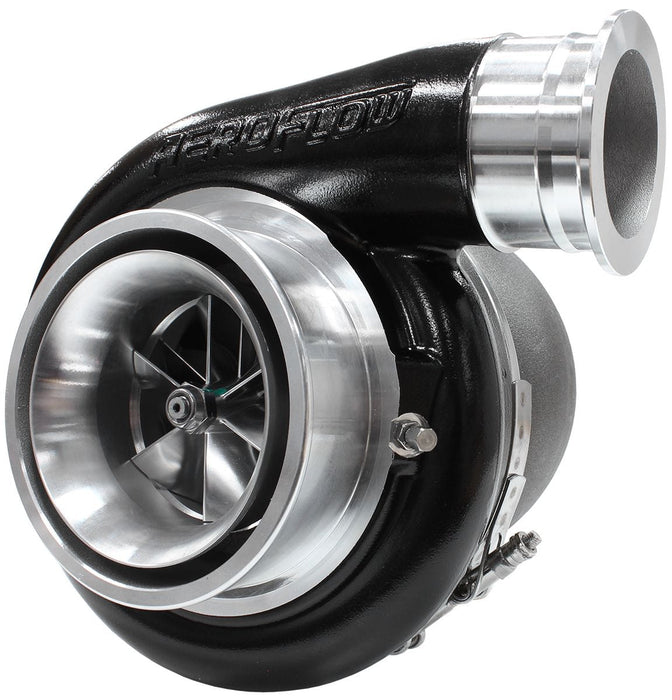 Aeroflow Performance External Wastegate, T4 Twin Entry Inlet Flange, V-Band Exhaust Flange BOOSTED 8888 T4 1.25 Turbocharger 1600HP, Hi Temp Black Finish AF8005-4001BLK Autofit