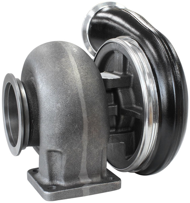 Aeroflow Performance External Wastegate, T4 Twin Entry Inlet Flange, V-Band Exhaust Flange BOOSTED 8888 T4 1.25 Turbocharger 1600HP, Hi Temp Black Finish AF8006-4001BLK Autofit