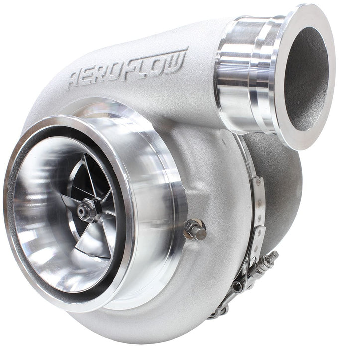 Aeroflow Performance External Wastegate, T4 Twin Entry Inlet Flange, V-Band Exhaust Flange BOOSTED 8888 T4 1.25 Turbocharger 1600HP, Natural Cast Finish AF8005-4001 Autofit