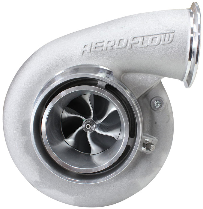Aeroflow Performance External Wastegate, T4 Twin Entry Inlet Flange, V-Band Exhaust Flange BOOSTED B7875 T4 .96 Turbocharger 1150HP, Natural Cast Finish AF8006-4022 Autofit