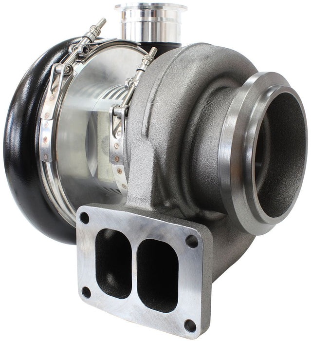 Aeroflow Performance External Wastegate, T6 Twin Entry Inlet Flange, V-Band Exhaust Flange BOOSTED 7588 T6 1.32 Turbocharger 1500HP, Hi Temp Black Finish AF8005-6010BLK Autofit