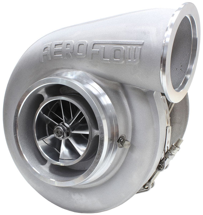 Aeroflow Performance External Wastegate, T6 Twin Entry Inlet Flange, V-Band Exhaust Flange BOOSTED 7588 T6 1.32 Turbocharger 1500HP, Natural Cast Finish AF8006-6000 Autofit