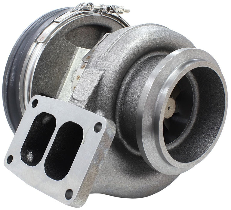 Aeroflow Performance External Wastegate, T6 Twin Entry Inlet Flange, V-Band Exhaust Flange BOOSTED 8888 T6 1.32 Turbocharger 1600HP, Hi Temp Black Finish AF8006-6001BLK Autofit