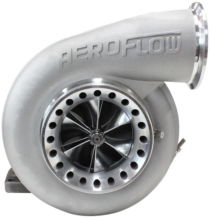 Aeroflow Performance External Wastegate, T6 Twin Entry Inlet Flange, V-Band Exhaust Flange BOOSTED 8888 T6 1.32 Turbocharger 1600HP, Natural Cast Finish AF8006-6001 Autofit