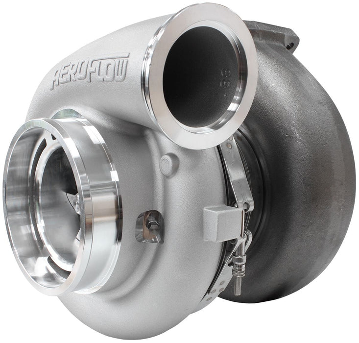 Aeroflow Performance External Wastegate, T6 Twin Entry Inlet Flange, V-Band Exhaust Flange BOOSTED 94102 T6 1.24 Turbocharger 2500HP, Natural Cast Finish AF8006-6010 Autofit