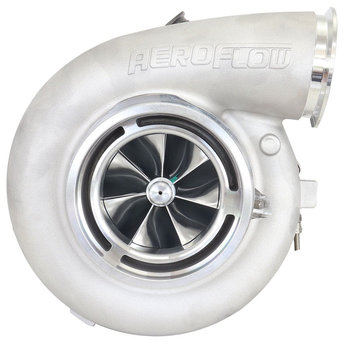 Aeroflow Performance External Wastegate, V-Band Inlet & Exhaust Flanges BOOSTED 102102 V-Band 1.22 Turbocharger 2500HP, Natural Cast Finish AF8006-6022 Autofit