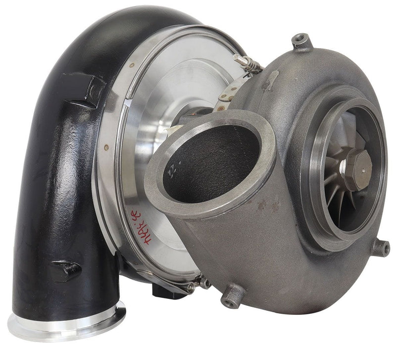 Aeroflow Performance External Wastegate, V-Band Inlet & Exhaust Flanges BOOSTED 106102 V-Band 1.22 Turbocharger 2500HP, Hi Temp Black Finish AF8006-6023 Autofit