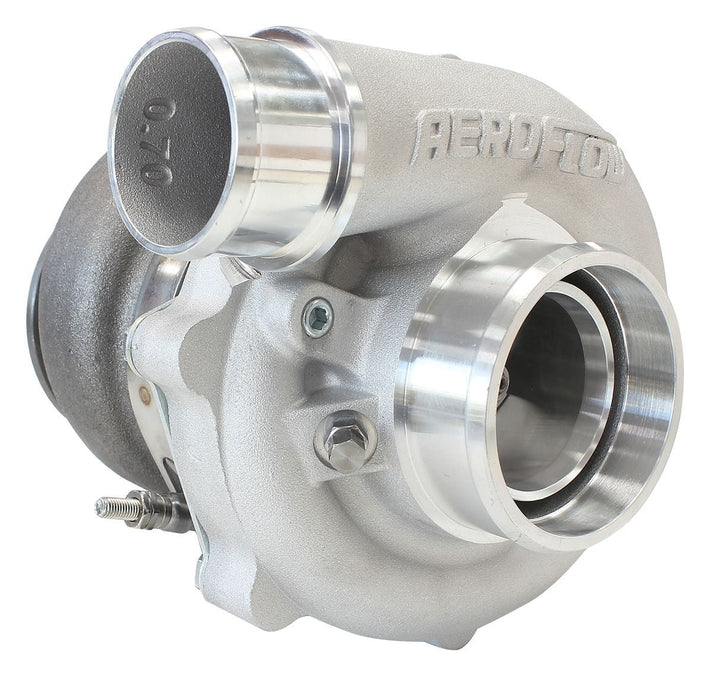 Aeroflow Performance External Wastegate, V-Band Inlet & Exhaust Flanges BOOSTED 4849 .72 Reverse Rotation Turbocharger 550HP, Natural Cast Finish AF8005 Autofit