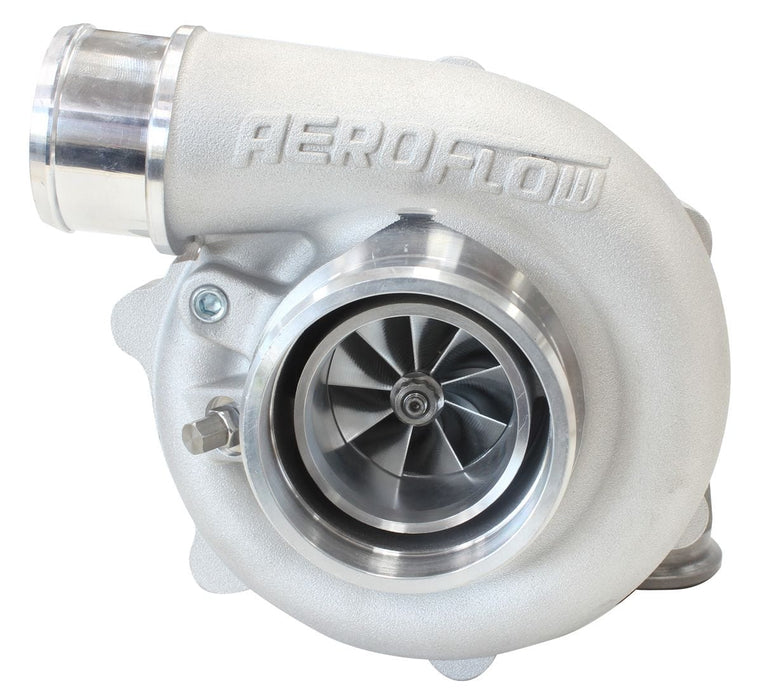 Aeroflow Performance External Wastegate, V-Band Inlet & Exhaust Flanges BOOSTED 4849 .72 Reverse Rotation Turbocharger 550HP, Natural Cast Finish AF8005 Autofit