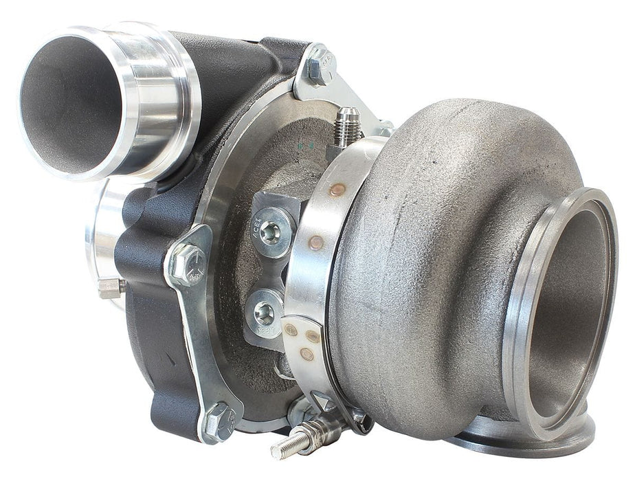 Aeroflow Performance External Wastegate, V-Band Inlet & Exhaust Flanges BOOSTED 5449 .72 Turbocharger 660HP, Hi Temp Black Finish AF8005-2015BLK Autofit