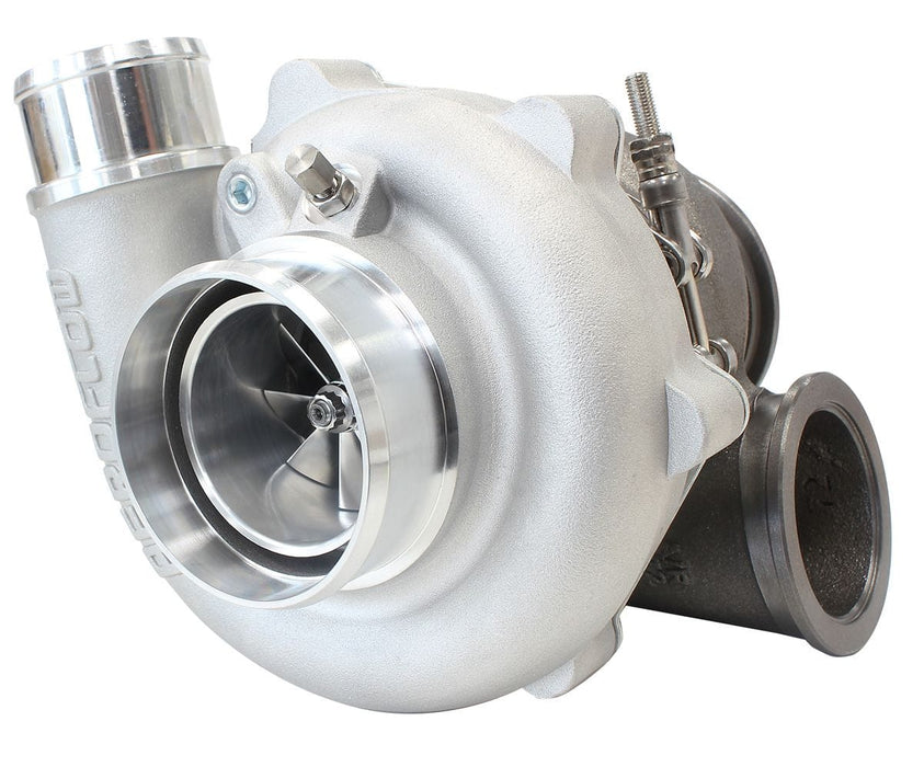Aeroflow Performance External Wastegate, V-Band Inlet & Exhaust Flanges BOOSTED 5449 .72 Turbocharger 660HP, Natural Cast Finish AF8005-2015 Autofit