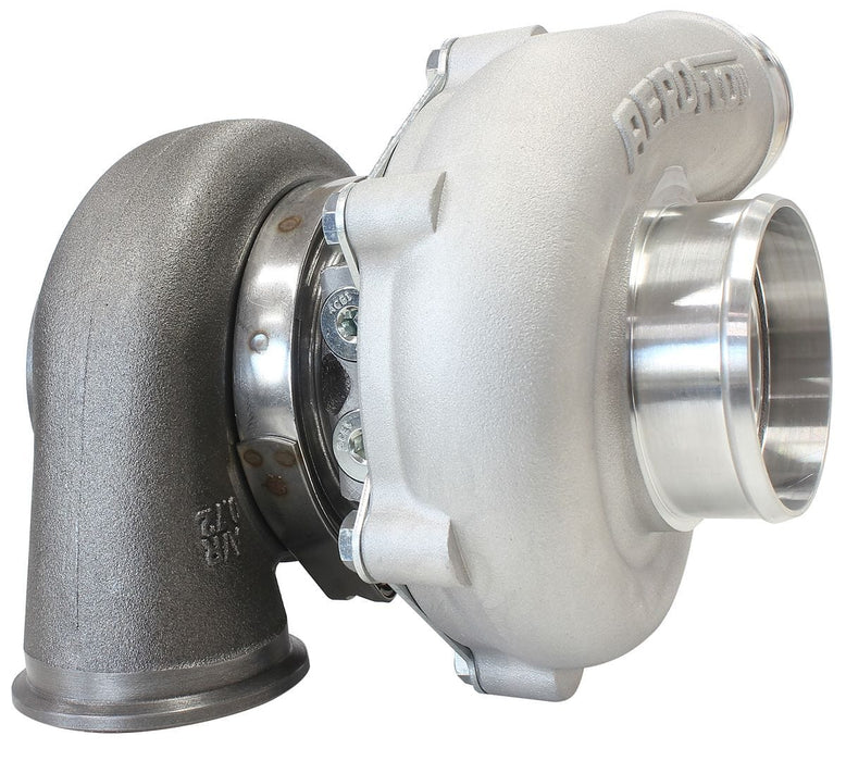 Aeroflow Performance External Wastegate, V-Band Inlet & Exhaust Flanges BOOSTED 5449 .72 Turbocharger 660HP, Natural Cast Finish AF8005-2015 Autofit