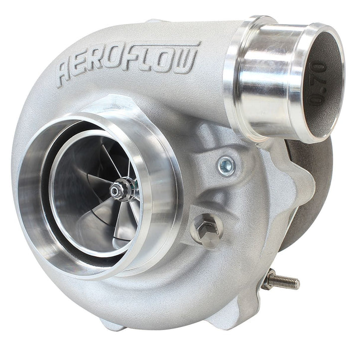 Aeroflow Performance External Wastegate, V-Band Inlet & Exhaust Flanges BOOSTED 5449 .72 Turbocharger 660HP, Natural Cast Finish AF8005-2015 Autofit