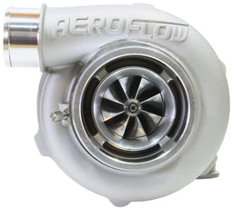 Aeroflow Performance External Wastegate, V-Band Inlet & Exhaust Flanges BOOSTED 5455 1.01 Reverse Rotation Turbocharger 650HP, Natural Cast Finish AF800 Autofit
