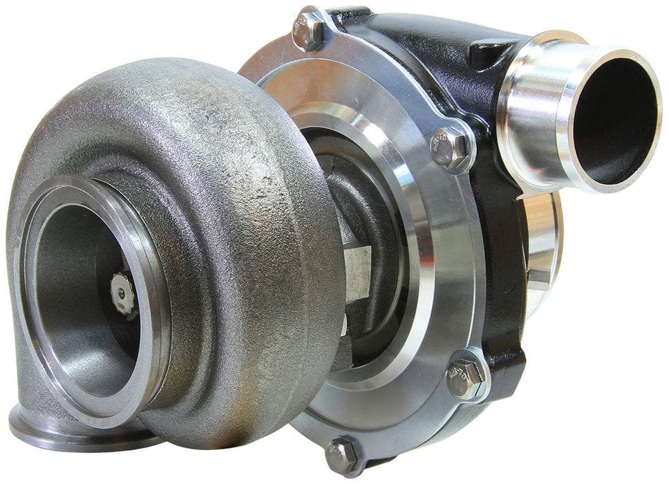 Aeroflow Performance External Wastegate, V-Band Inlet & Exhaust Flanges BOOSTED 5455 .83 Reverse Rotation Turbocharger 650HP, Hi Temp Black Finish AF800 Autofit