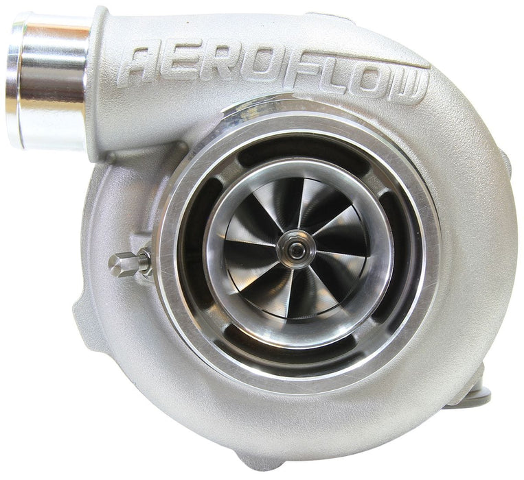 Aeroflow Performance External Wastegate, V-Band Inlet & Exhaust Flanges BOOSTED 5455 .83 Reverse Rotation Turbocharger 650HP, Natural Cast Finish AF8005 Autofit
