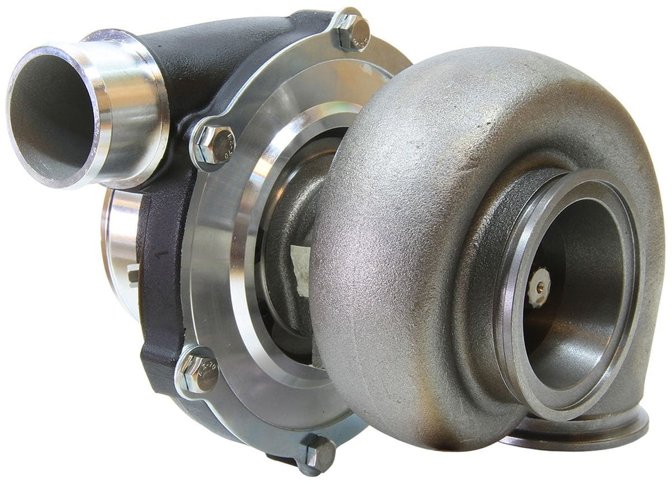 Aeroflow Performance External Wastegate, V-Band Inlet & Exhaust Flanges BOOSTED 5455 V-Band 1.01 Turbocharger 650HP, Hi Temp Black Finish AF8005-3032BLK Autofit