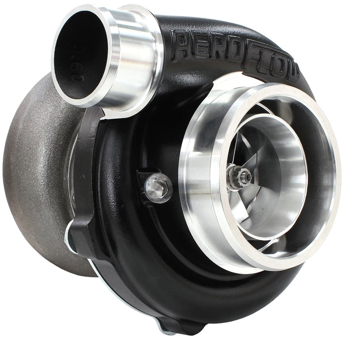 Aeroflow Performance External Wastegate, V-Band Inlet & Exhaust Flanges BOOSTED 5855 1.01 Reverse Rotation Turbocharger 750HP, Hi Temp Black Finish AF80 Autofit