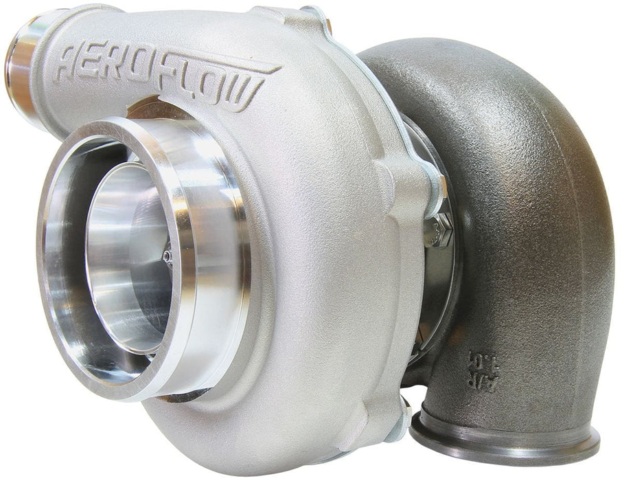 Aeroflow Performance External Wastegate, V-Band Inlet & Exhaust Flanges BOOSTED 5855 1.01 Reverse Rotation Turbocharger 750HP, Natural Cast Finish AF800 Autofit