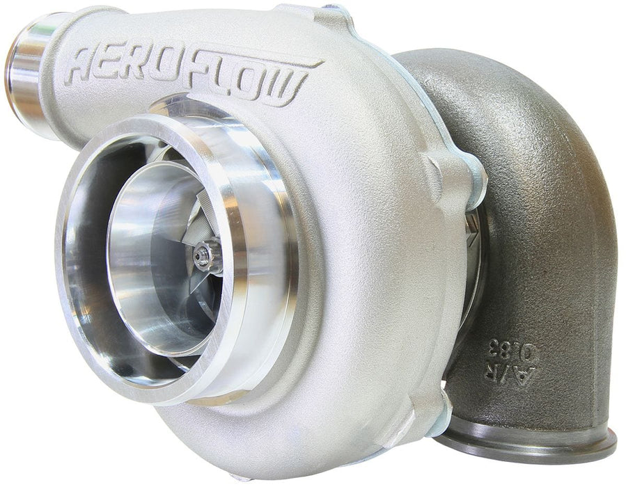 Aeroflow Performance External Wastegate, V-Band Inlet & Exhaust Flanges BOOSTED 5855 .83 Reverse Rotation Turbocharger 750HP, Natural Cast Finish AF8005 Autofit