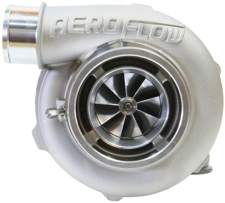 Aeroflow Performance External Wastegate, V-Band Inlet & Exhaust Flanges BOOSTED 5855 .83 Reverse Rotation Turbocharger 750HP, Natural Cast Finish AF8005 Autofit