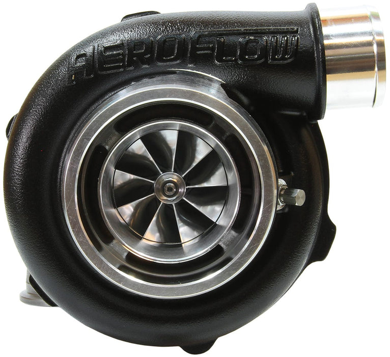 Aeroflow Performance External Wastegate, V-Band Inlet & Exhaust Flanges BOOSTED 5855 V-Band .83 Turbocharger 750HP, Hi Temp Black Finish AF8005-3033BLK Autofit