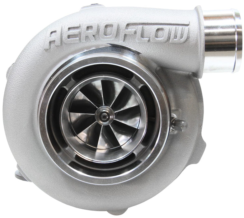 Aeroflow Performance External Wastegate, V-Band Inlet & Exhaust Flanges BOOSTED 5855 V-Band .83 Turbocharger 750HP, Natural Cast Finish AF8005-3033 Autofit