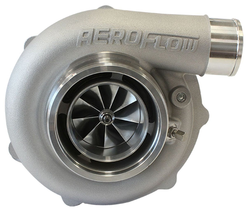 Aeroflow Performance External Wastegate, V-Band Inlet & Exhaust Flanges BOOSTED 6255 1.21 Turbocharger 900HP, Natural Cast Finish AF8005-3058 Autofit