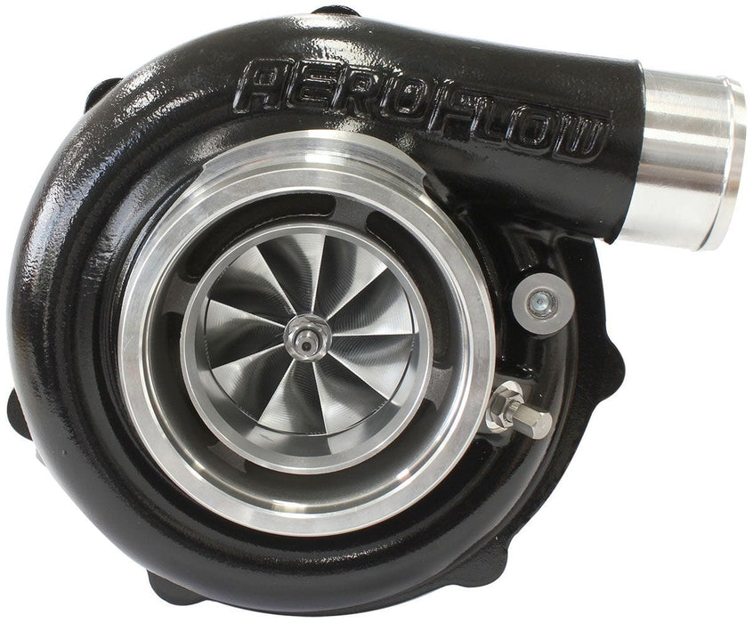 Aeroflow Performance External Wastegate, V-Band Inlet & Exhaust Flanges BOOSTED 6255 .83 Turbocharger 900HP, Hi Temp Black Finish AF8005-3056BLK Autofit