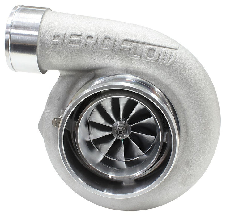Aeroflow Performance External Wastegate, V-Band Inlet & Exhaust Flanges BOOSTED 6662 .83 Reverse Rotation Turbocharger 900HP, Natural Cast Finish AF8005 Autofit
