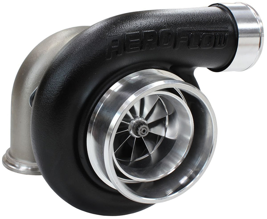 Aeroflow Performance External Wastegate, V-Band Inlet & Exhaust Flanges BOOSTED 6662 V-Band .82 Turbocharger 900HP, Hi Temp Black Finish AF8005-3020BLK Autofit