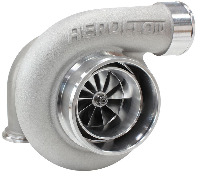 Aeroflow Performance External Wastegate, V-Band Inlet & Exhaust Flanges BOOSTED 6662 V-Band .82 Turbocharger 900HP, Natural Cast Finish AF8005-3020 Autofit