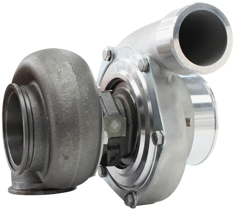 Aeroflow Performance External Wastegate, V-Band Inlet & Exhaust Flanges BOOSTED 6762 .83 Reverse Rotation Turbocharger 950HP, Natural Cast Finish AF8005 Autofit