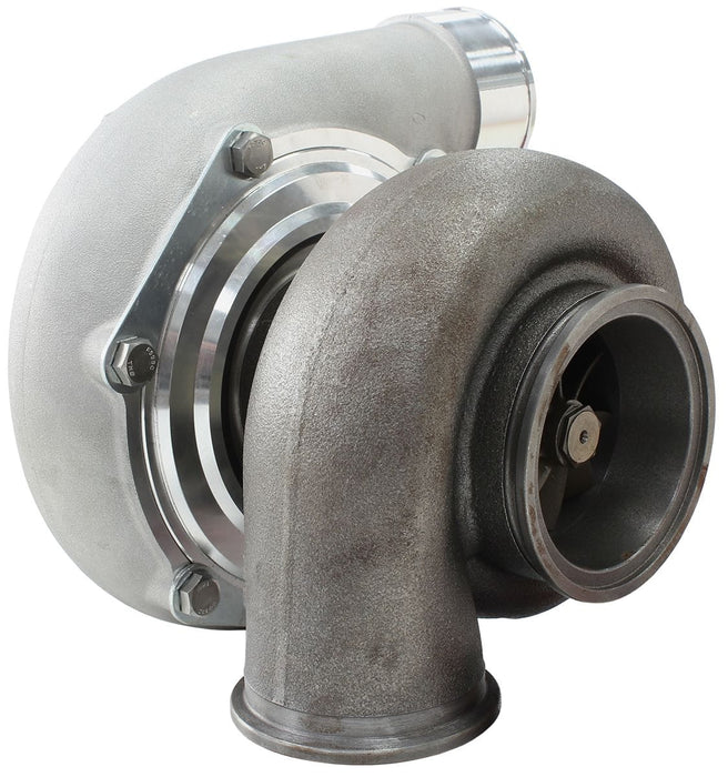 Aeroflow Performance External Wastegate, V-Band Inlet & Exhaust Flanges BOOSTED 6762 .83 Reverse Rotation Turbocharger 950HP, Natural Cast Finish AF8005 Autofit