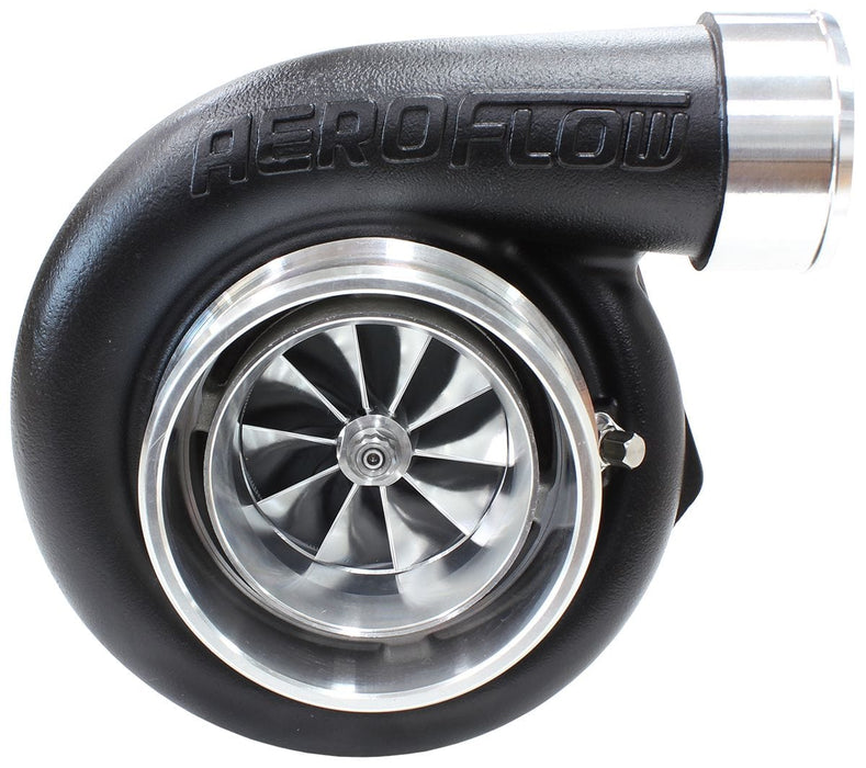 Aeroflow Performance External Wastegate, V-Band Inlet & Exhaust Flanges BOOSTED 6762 V-Band 1.01 Turbocharger 950HP, Hi Temp Black Finish AF8005-3026BLK Autofit