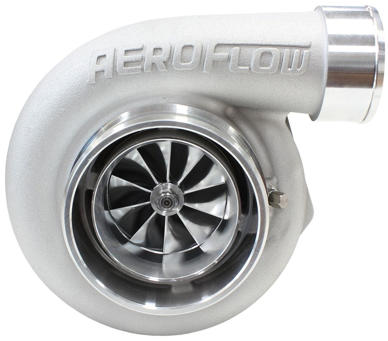 Aeroflow Performance External Wastegate, V-Band Inlet & Exhaust Flanges BOOSTED 6762 V-Band 1.01 Turbocharger 950HP, Natural Cast Finish AF8005-3026 Autofit