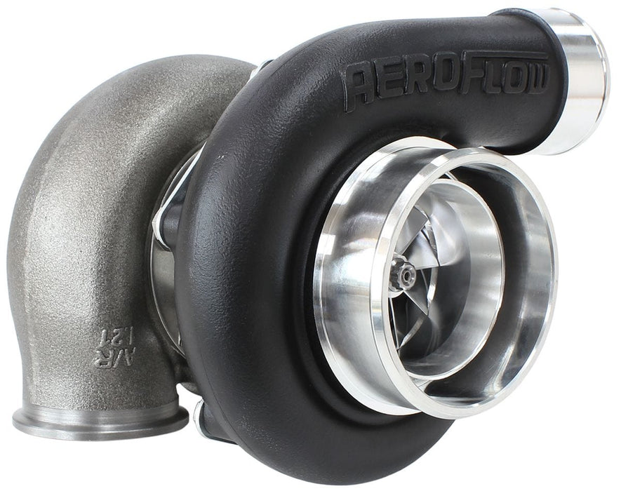 Aeroflow Performance External Wastegate, V-Band Inlet & Exhaust Flanges BOOSTED 6762 V-Band 1.21 Turbocharger 950HP, Hi Temp Black Finish AF8005-3027BLK Autofit