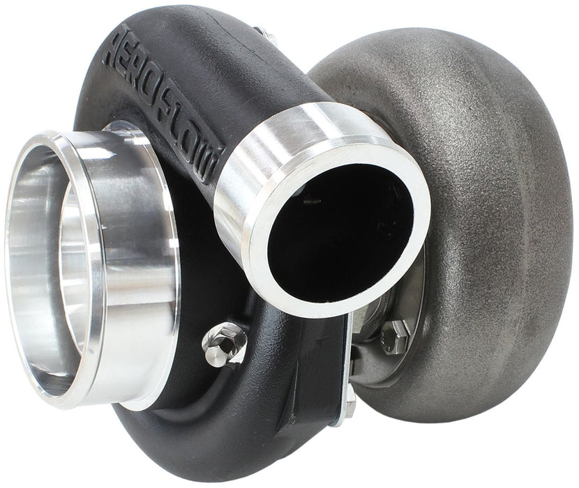Aeroflow Performance External Wastegate, V-Band Inlet & Exhaust Flanges BOOSTED 6762 V-Band 1.21 Turbocharger 950HP, Hi Temp Black Finish AF8005-3027BLK Autofit